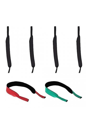 Fezf Ensemble De Sangles De Lunettes 6pcs, Cordon Lunettes Enfant，Cordon Lunettes Sport，Cordon Lunette，Sangles De Lunettes Él