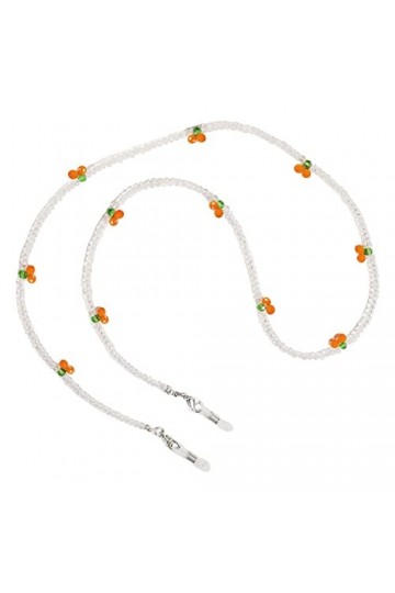 Milageto Chaîne de lunettes Lunettes de retenue Longe Porte-sangle pour lunettes Chaîne de lunettes créative pour anniversair