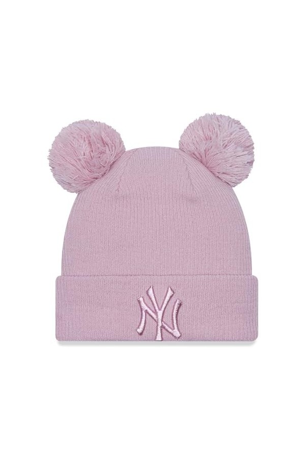 New Era Femme Bonnet dhiver Bobble Beanie - NY Yankees