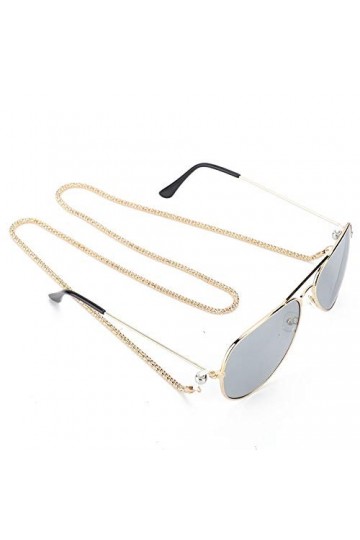 Chaîne de Lunettes de Soleil, Chaîne de Lunettes de Soleil Anti-dérapante Sangle de Lunettes de Soleil en Alliage Chaîne de L