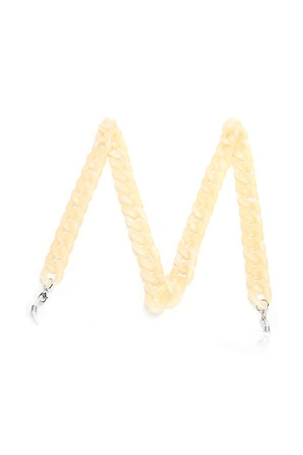 Porte-chaîne pour lunettes de soleil, sangle de retenue pour lunettes Poids léger Antidérapant Pratique à toute la journée po