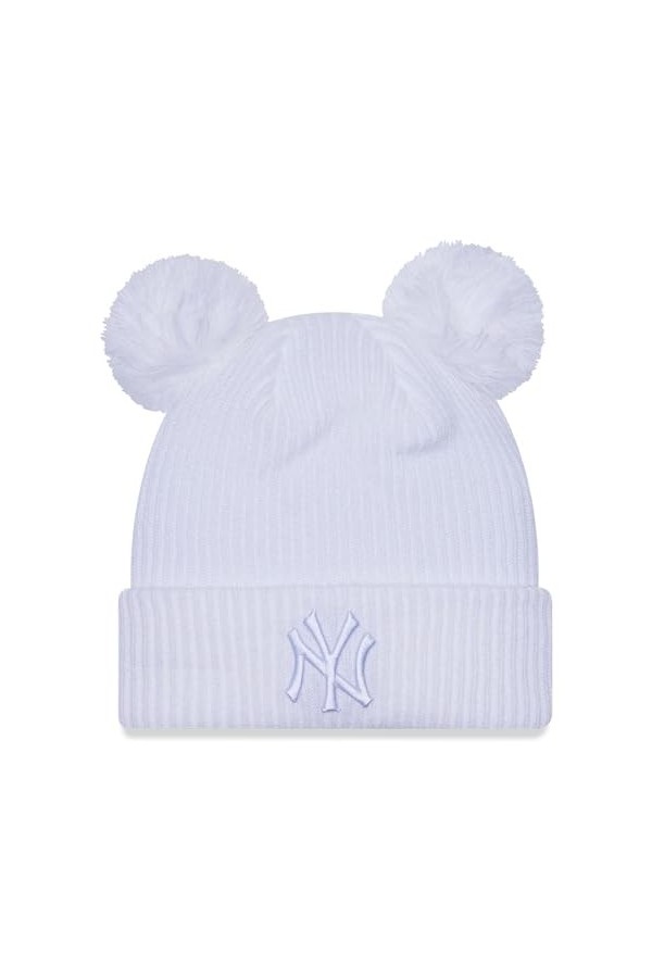 New Era Femme Bonnet dhiver Bobble Beanie - NY Yankees