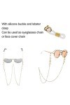 Chaîne de lunettes, chaîne de couvre-visage Résistant à lusure Robuste pour la décoration de lunettes