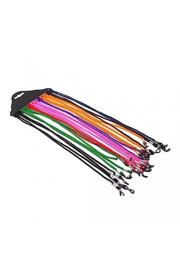 WUUISDNX 12 Pièces Lunettes Chaîne Élégant Décoratif Remplacement Antidérapant Adulte Enfants Lunettes Lunettes De Soleil Lon