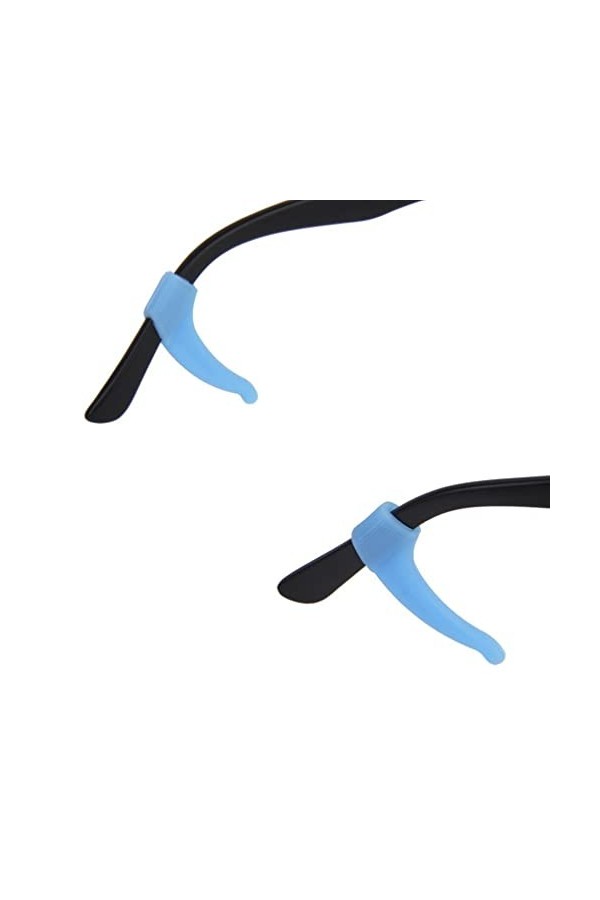 NIYANGLE Paire De Crochets DOreille Pour Écouteurs Lunettes De Soleil Couvre-Oreilles Ronds En Silicone Crochet DOreille An