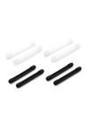 Healvian 4Pcs Retenue De Lunettes En Silicone Retenue De Lunettes En Silicone Crochets Pour Lunettes Poignées DOreille Manch