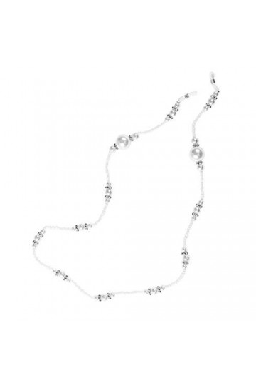 Sangle de Lunettes, élégante Perle Artificielle Lunettes chaîne décoration Sangle antidérapante Corde Lunettes chaîne Lunette