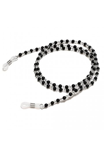 XTYPE Cordon de lunettes chaînes de lunettes pour femmes Chaîne de cou perlée simple et élégante Chaîne à œil Cordon de lunet