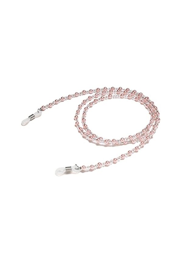 XTYPE Cordon de lunettes chaînes de lunettes pour femmes Chaîne de cou perlée simple et élégante Chaîne à œil Cordon de lunet