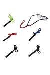inlzdz Lot de 5 Cordon à lunettes Sangles de lunettes de soleil Antidérapant Cordon à lunettes flottant pour le sport Porte-L