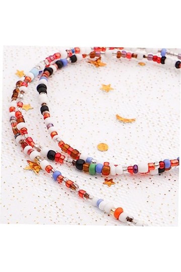 Healeved Longe Pour Femmes Harnais Pour Les Femmes Perlé Lanière Lunettes De Soleil Sangle Titulaire Perlé Lunettes Sangle Ti