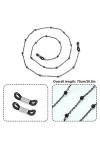 Clyhon Chaîne Lunettes Femmes 3 Pièces Chaîne pour Lunettes Cordon Lunettes Chaîne de Lunettes de Soleil Chaîne de Lunettes p