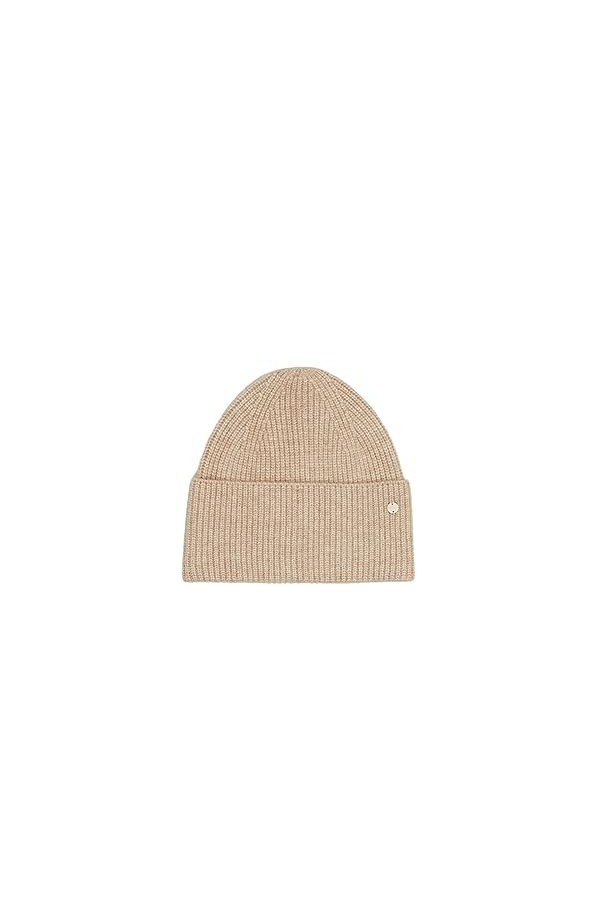 ESPRIT 993EA1P307 Bonnet, Beige, Taille Unique Femme