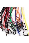 Lot de 24 porte-lunettes pour lunettes, collier, lunettes de sécurité, corde, chaîne, lunettes de soleil, longe pour femme, h