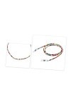 Healvian 2 Pièces Colliers De Perles Longes Pour Femmes J Collier Pour Les Femmes Sangle De Lunettes Réglable Lunettes Pour F