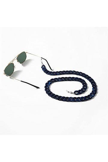 aLarm5 Chaîne de Lunettes etPorte-masque Résistant à la Corrosion，Rétro Chaîne Lunettes de Vue Sangle Holder Lunette de solei