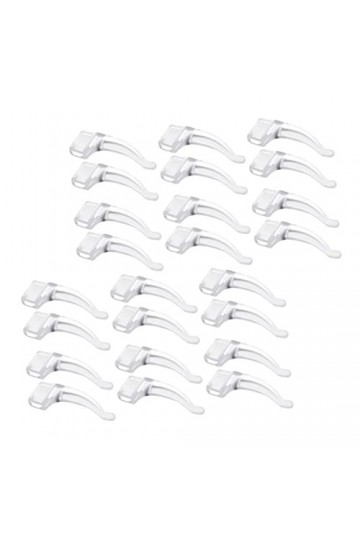 Lurrose 12 Paires Housse Anti-dérapante Pour Lunettes Crochet Doreille Pour Lunettes Poignée Doreille De Lunettes à Lunettes 