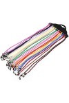 NUOLUX 12pcs Nylon Spectacle cadre titulaire lunettes de soleil lunettes de soleil cou cordon couleur aléatoire 