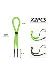YSDYY 2 pièces sangle de lunettes de sport, anti-évier anti-chute lanière flottante sangles de lunettes antidérapantes réglab