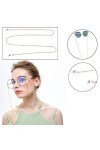 Chaîne de mode féminine pendentif lunettes de soleil perle lunettes lunettes de lecture chaîne bijoux outils Fournitures Coll