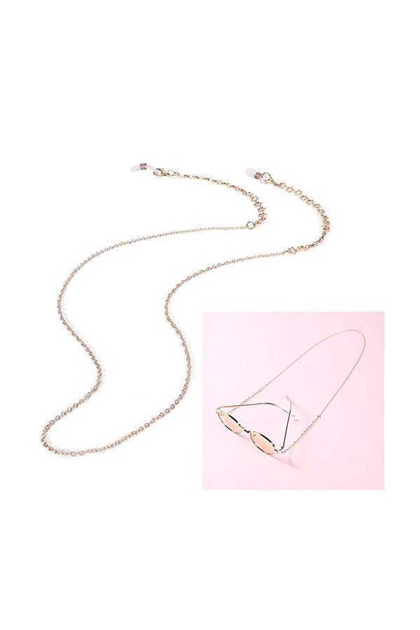 Corde de sangle antidérapante cordon de lunettes de cadeau exquis, lunettes étoiles chaîne de lunettes sangle de lunettes déc