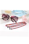 DOITOOL 3 Pièces Sangle De Lunettes Pour Femmes Lanières Pour Femmes Lunettes De Soleil Lanière Lunettes De Soleil Sangle Por