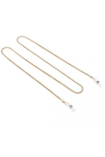 Lunettes de Vue Portables Chaîne de Lunettes or Chaîne de Lunettes en Alliage Simple et élégante, Sangle de Lunettes, pour Ho