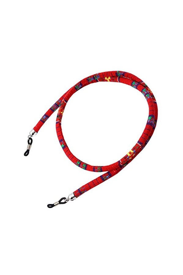 VPbao Cordon à Lunettes Antidérapant Colorée Style National Rose