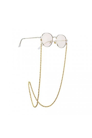 Chaîne de Lunettes, Lunettes de Soleil EyewearStrap Holder Alliage de Mode Anti-Slip Shinning Sunglass Lunettes de Lecture Re