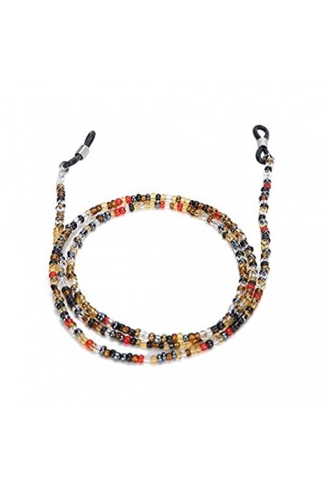 Entatial Chaîne à Lunettes, Sangle à Lunettes Plastique Écologique pour Lunettes