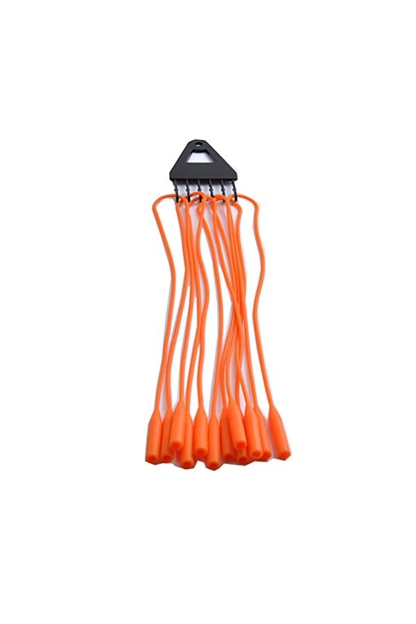 Deding Lot de 6 bandeaux élastiques antidérapants en silicone pour lunettes de soleil