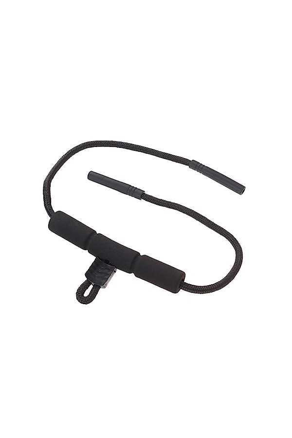 OSALADI Sangle De Lunettes Lunettes De Retenue Lunettes Lanière Noir Lunettes Lanière Porte-Lunettes Lunettes Cordon