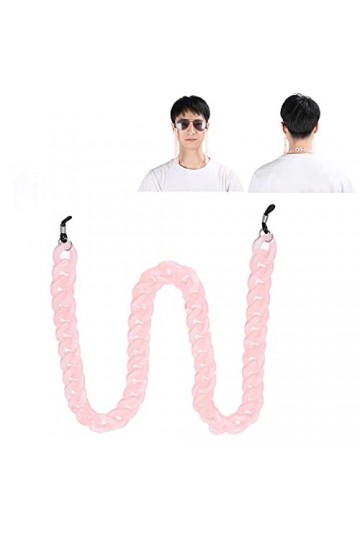 Chaîne de lunettes, style simple Chaîne de lunettes Joint antidérapant Silicone pour lunettes de soleil pour lunettes pour lu