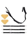 GORGECRAFT 4 PCS Réglable Sangle de Lunettes Lunettes de Retenue Lunettes Sangle Titulaire Lunettes de Soleil String Chaîne L