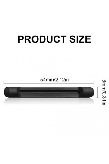 WeddHuis 12 Paires de Coussinets de Lunettes en Silicone Souple Couvre-Temples Coussinets de Lunettes antidérapants Crochets 