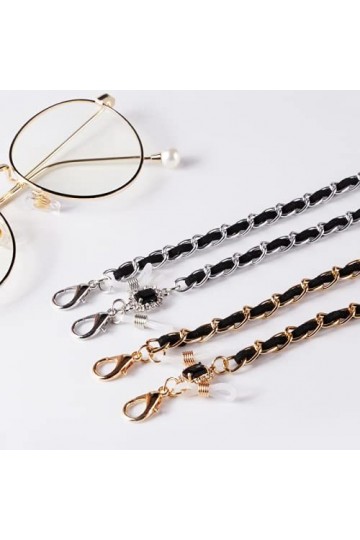 PINGHE Lunettes Chaînes-Lunettes Courroie de Support pour Lunettes De Soleil/Lunettes-Lunettes de Lecture Lunettes Chaîne Cor
