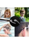 USTNIR 20 Paires de Coussinets Antidérapants, Crochets Doreille Lunettes en Silicone Crochets Anti-dérapant pour Cadre de Lu