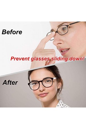 Lot de 4 cordons élastiques antidérapants en silicone pour lunettes de soleil - Pour homme et femme - Protection des yeux 2 