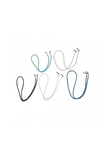 CLSSLVVBN Corde de support de sangle de lunettes élégante, 5 pièces, pour le sport, Type B 5 pièces