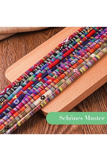 DONQL Cordon Lunettes Femme, 12 Pièces Cordon Lunette Antidérapant, Chaine de Lunettes Femme, Cordon pour Lunettes, Corde a L