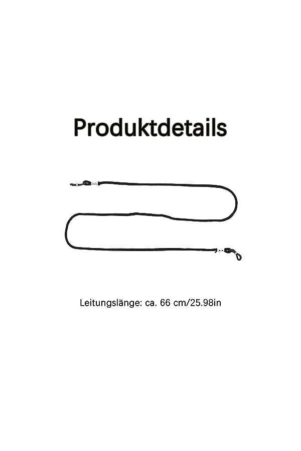 XIWUPO Lot de 4 cordons à lunettes, chaînes de lunettes noires, pour lunettes de soleil et lunettes de lecture – Différentes 