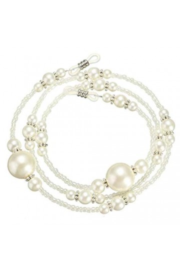 Onsinic Sunglass Perle Perlée Chaîne Lunettes De Lecture Lunettes Cordon Holder Collier Longe Lunettes Pour Femmes