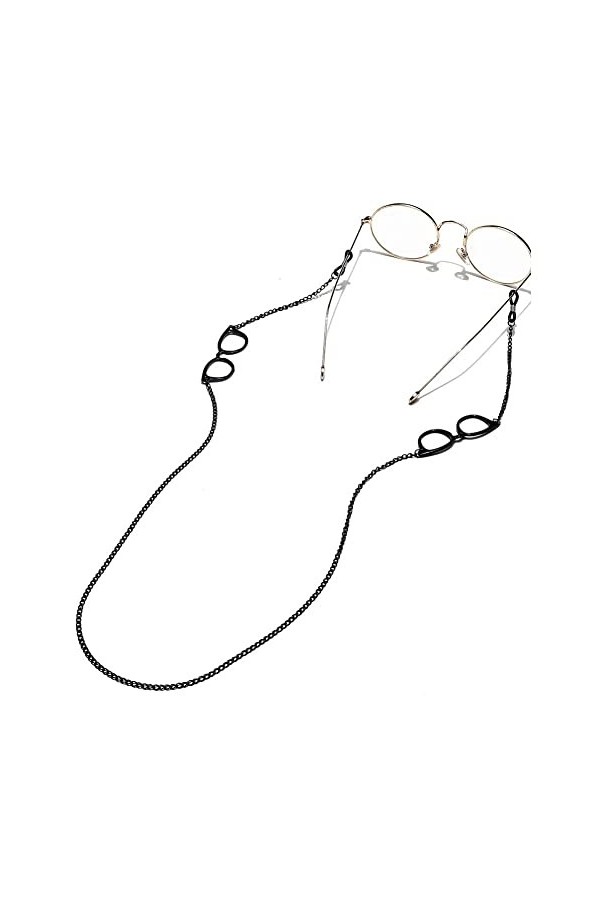 Sangle de lunettes Alliage Lunettes de soleil Chaîne Cordon Lunettes de soleil longues Cordon Sangle de cou Retenue de lunett