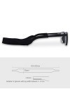 5 pièces Sangle de lunettes,lunettes de sport sangle de cou élastique sangle de retenue cordon porte-chaîne lanière pour lune