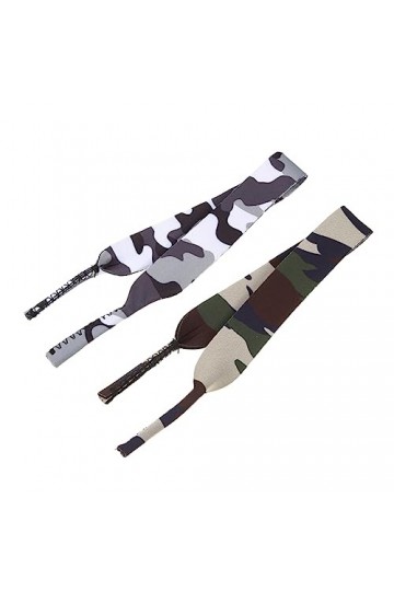 DOITOOL 2 Pièces Corde à Lunettes Camouflage Chaîne De Lanière De Lunettes En Lisant Lunettes De Soleil Sur Lunettes Cordon D