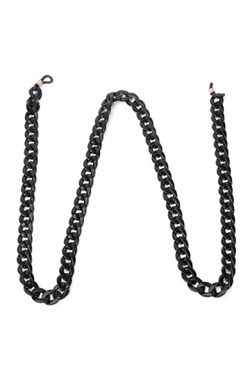 Chaîne de Lunettes en Acrylique Support de Chaîne de Lunettes Chaîne de Sangle de Lunettes de Soleil Antidérapante