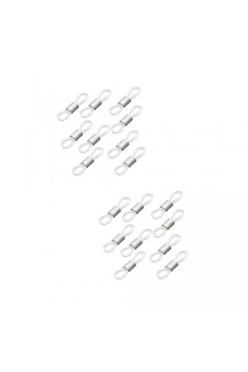 OSALADI 50 Pièces Extrémités De Chaîne De Lunettes En Silicone Porte-Lunettes Ar Accessoires Chaîne De Lunettes Extrémités De
