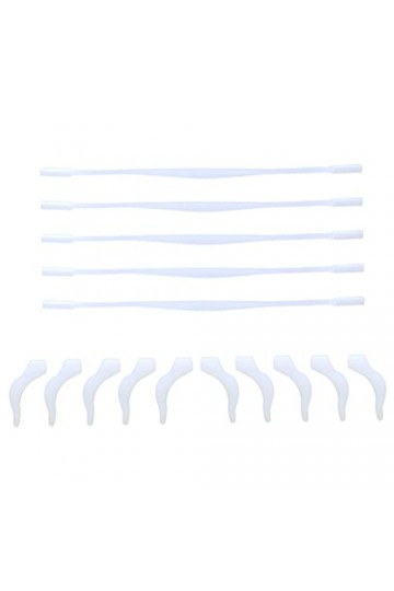 DOITOOL 5 Ensembles De Lunettes Oreille Grip Confortable Silicone Élastique Lunettes Lunettes Oreille Crochet Lunettes Pour F