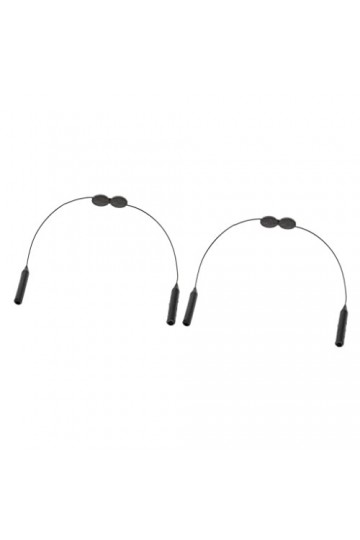 harayaa 2 Pièces Anti-dérapant Lunettes Sangle Cou Cordon Sport Lunettes Bande Corde Corde Titulaire