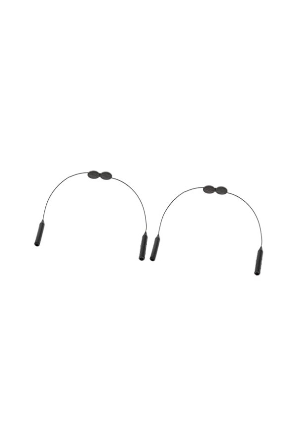 harayaa 2 Pièces Anti-dérapant Lunettes Sangle Cou Cordon Sport Lunettes Bande Corde Corde Titulaire